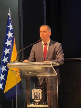 Obeležitev občinskega praznbiak Občine Bihać; Vir: Občina Sežana; 